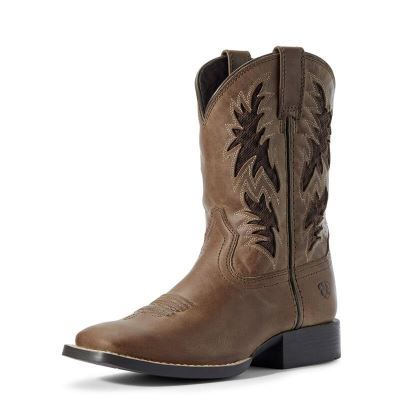 Ariat Cowboy VentTEK Dječje Kaubojske Čizme Smeđe | HR-377072