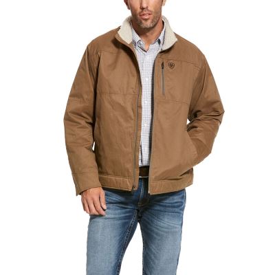 Ariat Grizzly Canvas Jackets Muške Jakne Kaki Boja | HR-797827