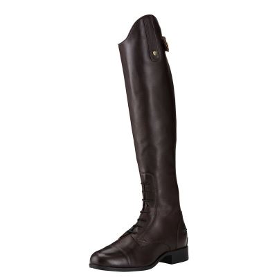 Ariat Heritage Contour II Field Zip Tall Ženske Riding Boots Bordo | HR-813604