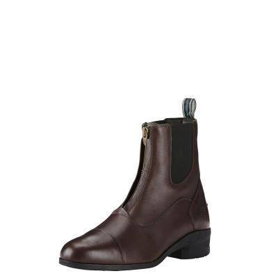 Ariat Heritage IV Zip Muške Paddock Čizme Tamno Smeđe | HR-978806