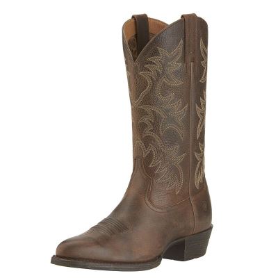 Ariat Heritage R Toe Muške Zapadnjačke Čizme Smeđe | HR-973835
