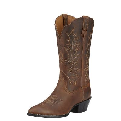 Ariat Heritage R Toe Ženske Zapadnjačke Čizme Smeđe | HR-206817