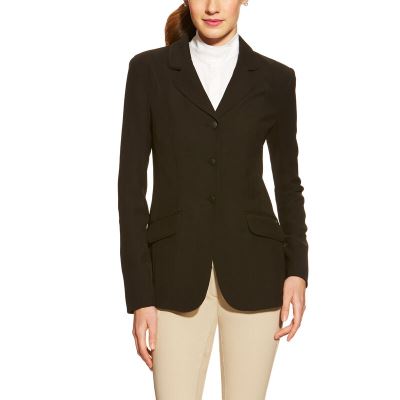 Ariat Heritage Show Coats Ženske Kaputi Crne | HR-461967