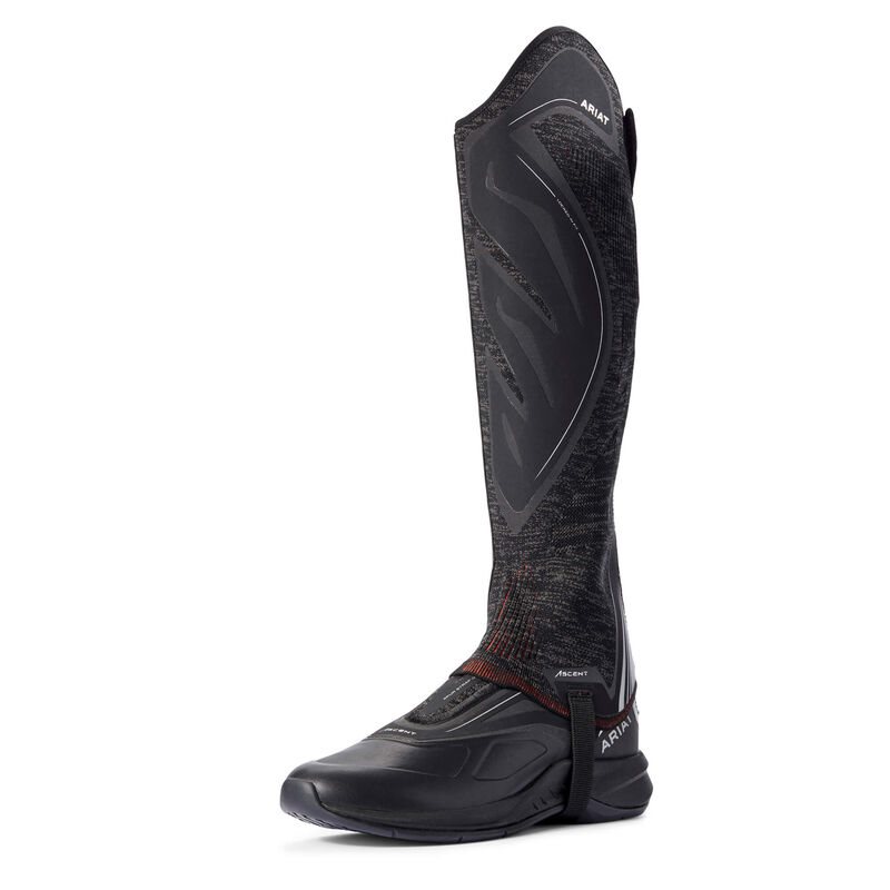 Ariat Ascent Half Chap Muške Half Chaps Crne Crvene | HR-091287