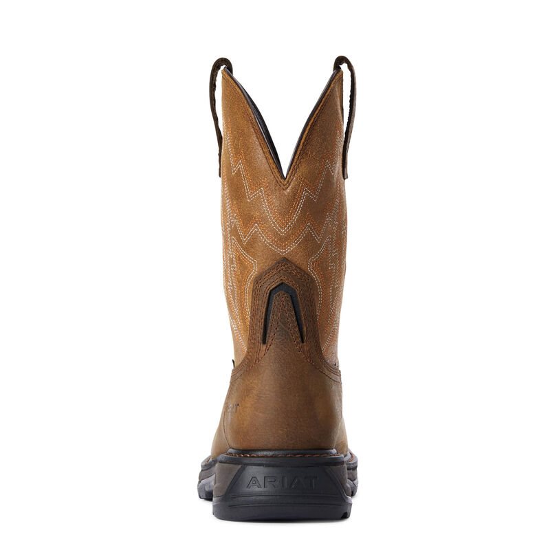 Ariat Big Rig Composite Toe Muške Radne Čizme Smeđe | HR-421888