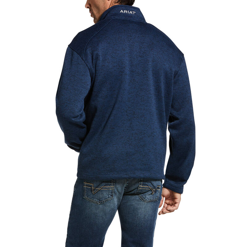 Ariat Caldwell 1/4 Zip Muške Jakne Indigo | HR-543273