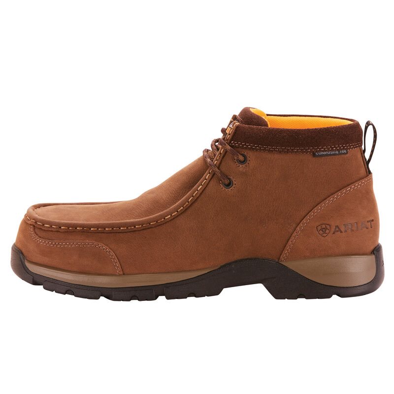 Ariat Edge LTE Moc Composite Toe Muške Radne Čizme Tamno Smeđe | HR-863284