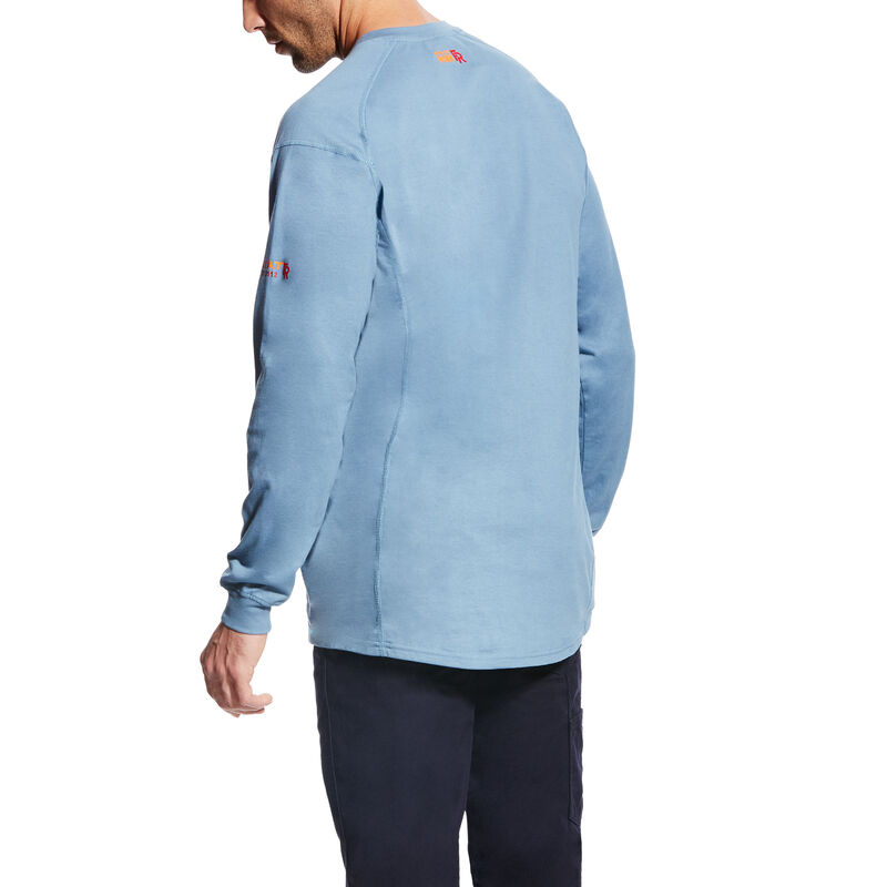 Ariat FR Air Crew Muške Majice Plave | HR-209997