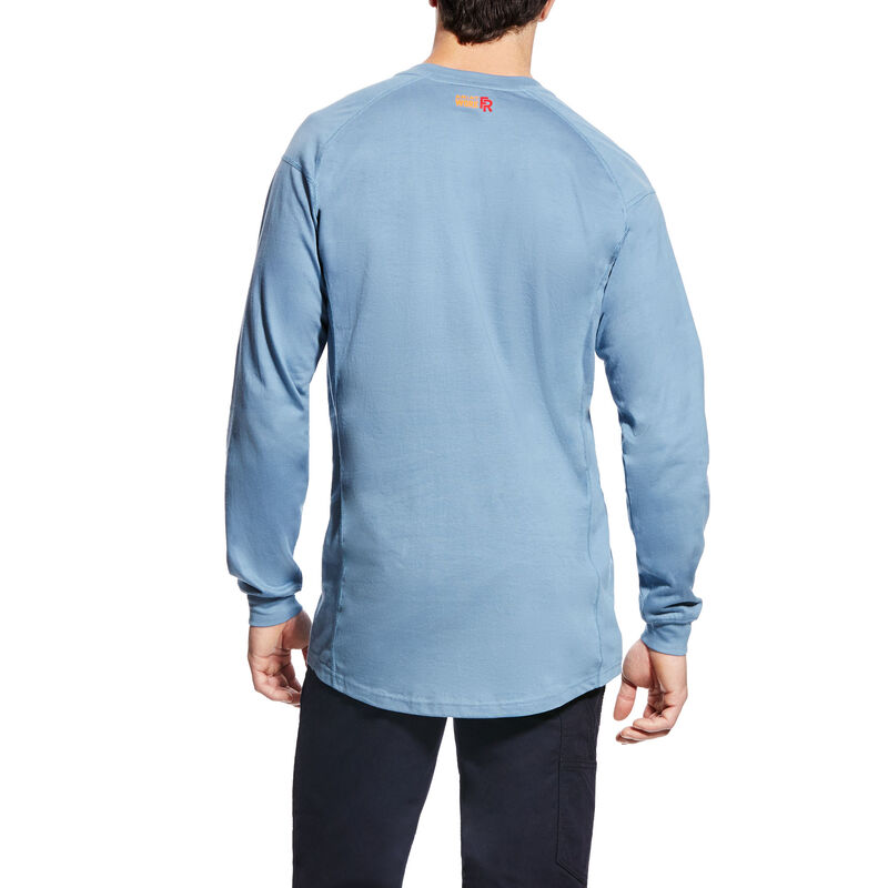 Ariat FR Air Henley Muške Henley Plave | HR-809935