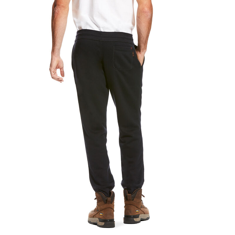 Ariat FR Work Sweatpants Muške Hlače Crne | HR-156180