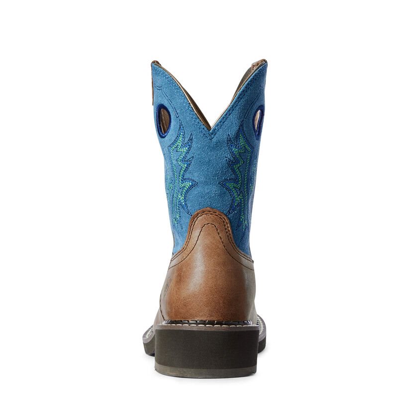 Ariat Fatbaby Heritage Ženske Čizme Za Kaubojku Smeđe Plave | HR-795725