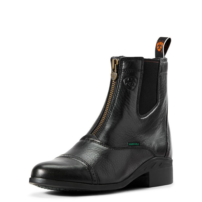 Ariat Heritage Breeze Zip Ženske Paddock Čizme Crne | HR-893175