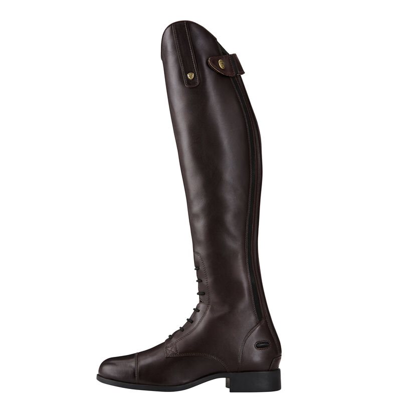 Ariat Heritage Contour II Field Zip Tall Ženske Riding Boots Bordo | HR-813604
