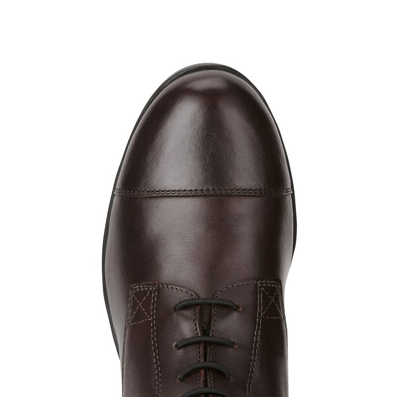 Ariat Heritage Contour II Field Zip Tall Ženske Riding Boots Bordo | HR-813604