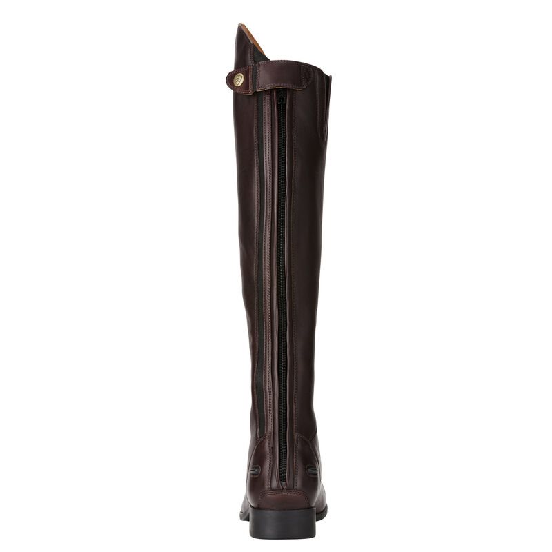 Ariat Heritage Contour II Field Zip Tall Ženske Riding Boots Bordo | HR-813604
