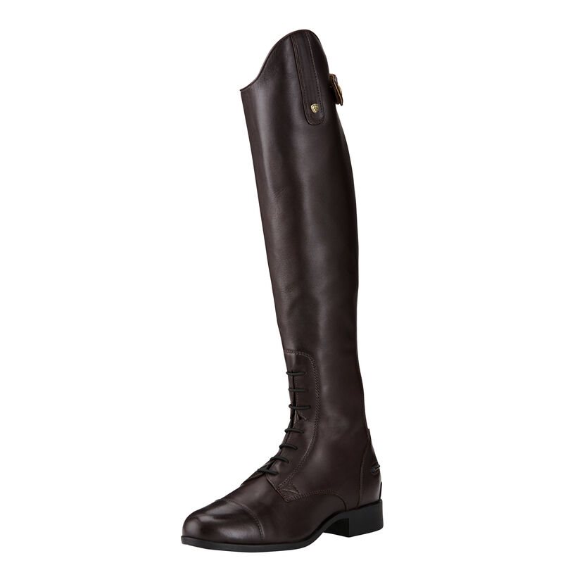 Ariat Heritage Contour II Field Zip Tall Ženske Riding Boots Bordo | HR-813604