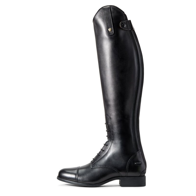 Ariat Heritage Contour II Field Zip Tall Ženske Riding Boots Crne | HR-888579