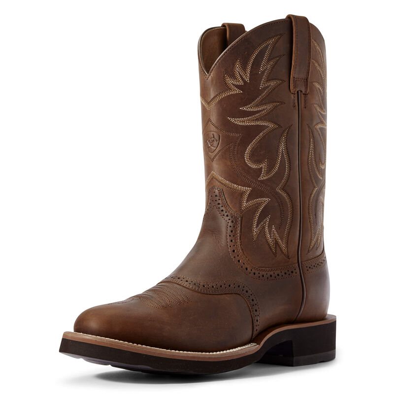Ariat Heritage Crepe Muške Kaubojske Čizme Smeđe | HR-822297