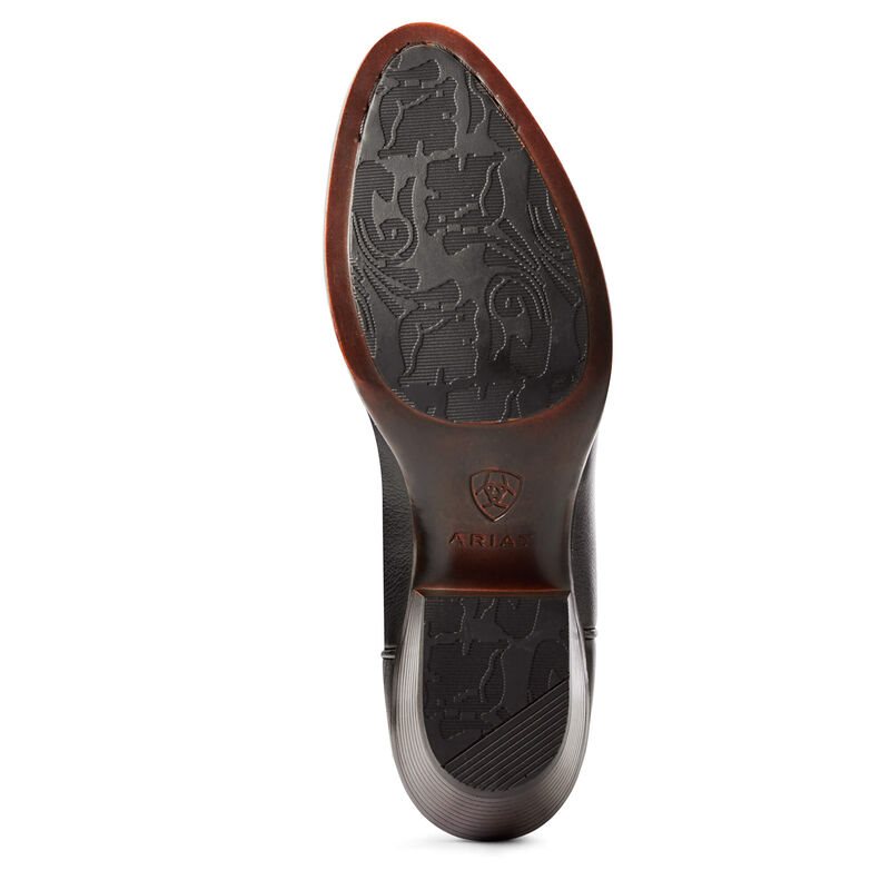 Ariat Heritage Elastic Calf Ženske Zapadnjačke Čizme Crne | HR-388317