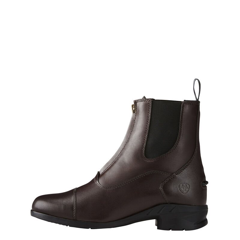 Ariat Heritage IV Zip Ženske Paddock Čizme Svijetlo Smeđe | HR-742741