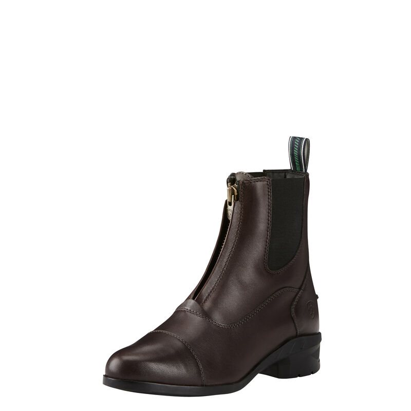 Ariat Heritage IV Zip Ženske Paddock Čizme Svijetlo Smeđe | HR-742741