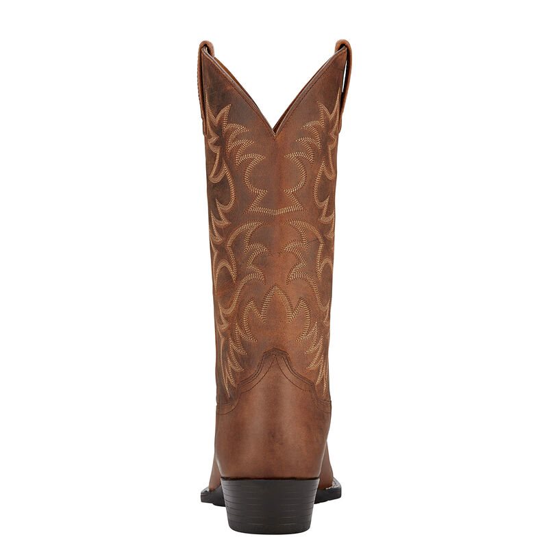 Ariat Heritage R Toe Dress Muške Zapadnjačke Čizme Smeđe | HR-404549