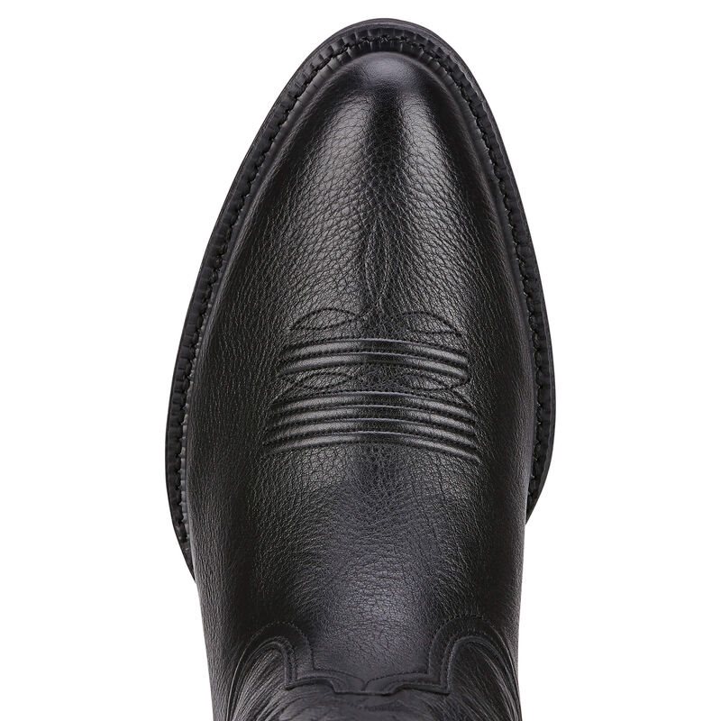 Ariat Heritage R Toe Muške Zapadnjačke Čizme Crne | HR-912515