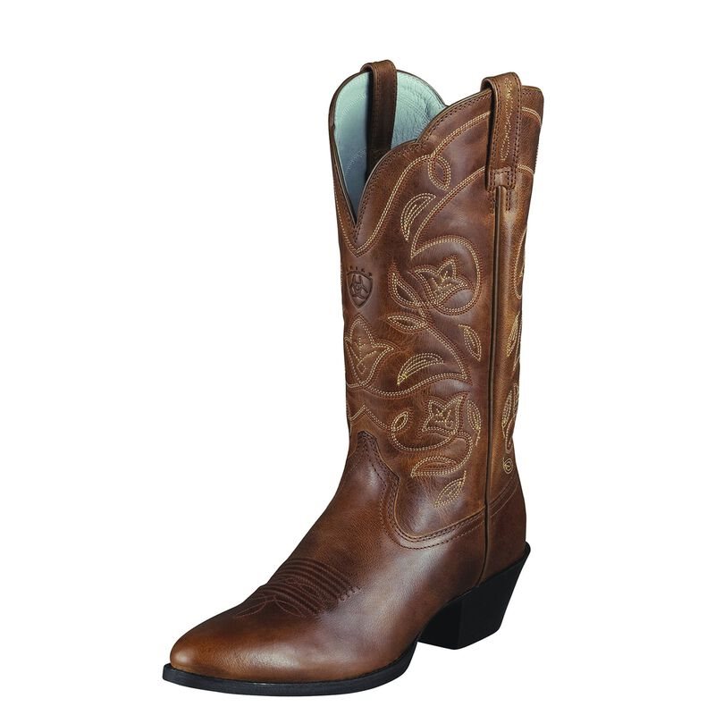 Ariat Heritage R Toe Ženske Zapadnjačke Čizme Svijetlo Smeđe | HR-896555