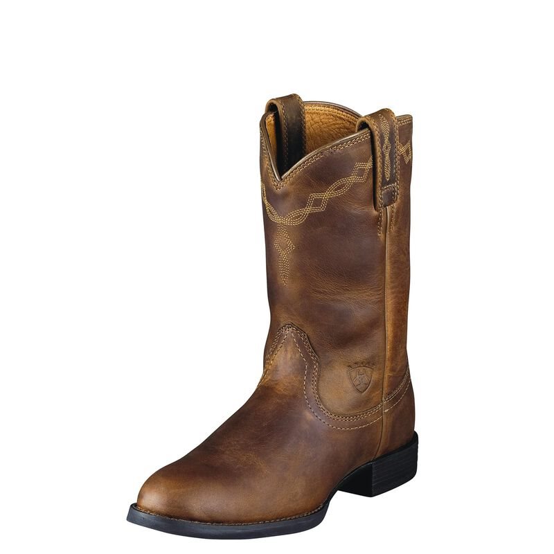 Ariat Heritage Roper Ženske Zapadnjačke Čizme Smeđe | HR-437626