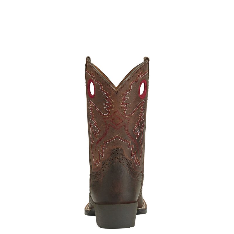 Ariat Heritage Roughstock Cowboy Western Dječje Kaubojske Čizme Smeđe | HR-477096