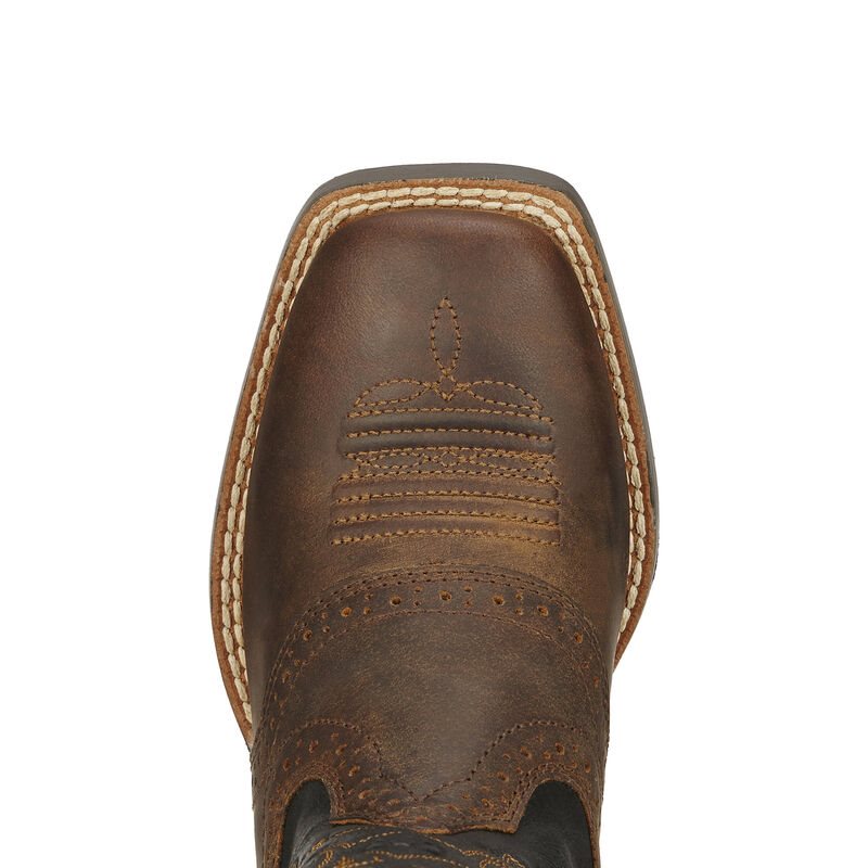 Ariat Heritage Roughstock Dječje Kaubojske Čizme Smeđe | HR-519613