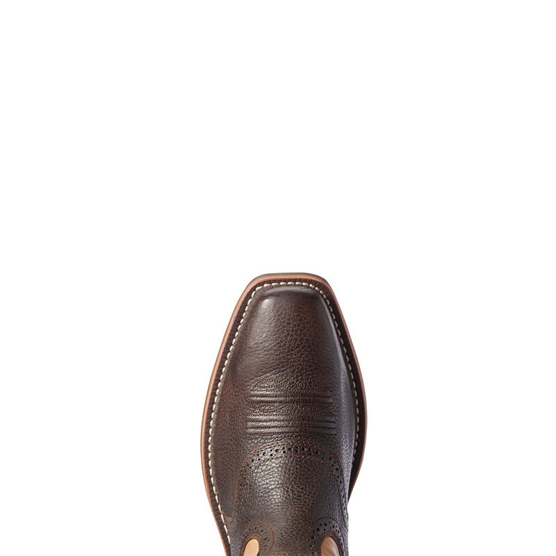 Ariat Heritage Roughstock Muške Kaubojske Čizme Smeđe Čokoladne | HR-051481
