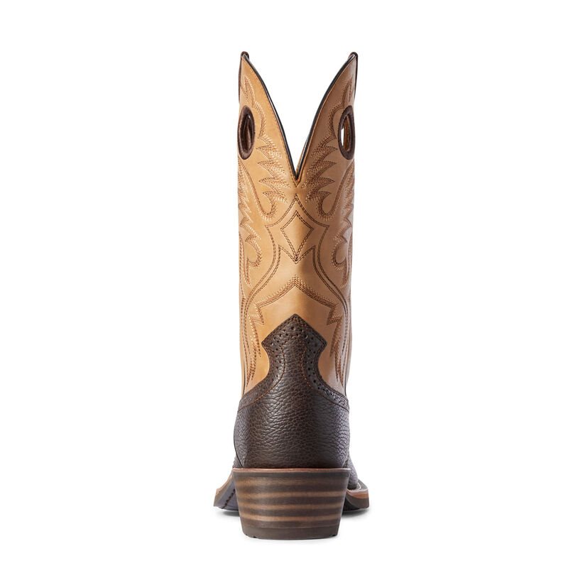 Ariat Heritage Roughstock Muške Kaubojske Čizme Smeđe Čokoladne | HR-051481