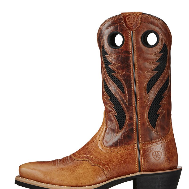 Ariat Heritage Roughstock VentTEK Muške Kaubojske Čizme Smeđe | HR-917156
