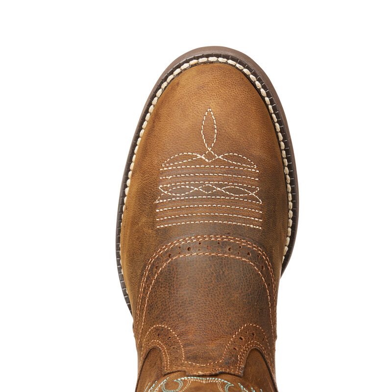 Ariat Heritage Stockman Ženske Čizme Za Kaubojku Smeđe | HR-603930