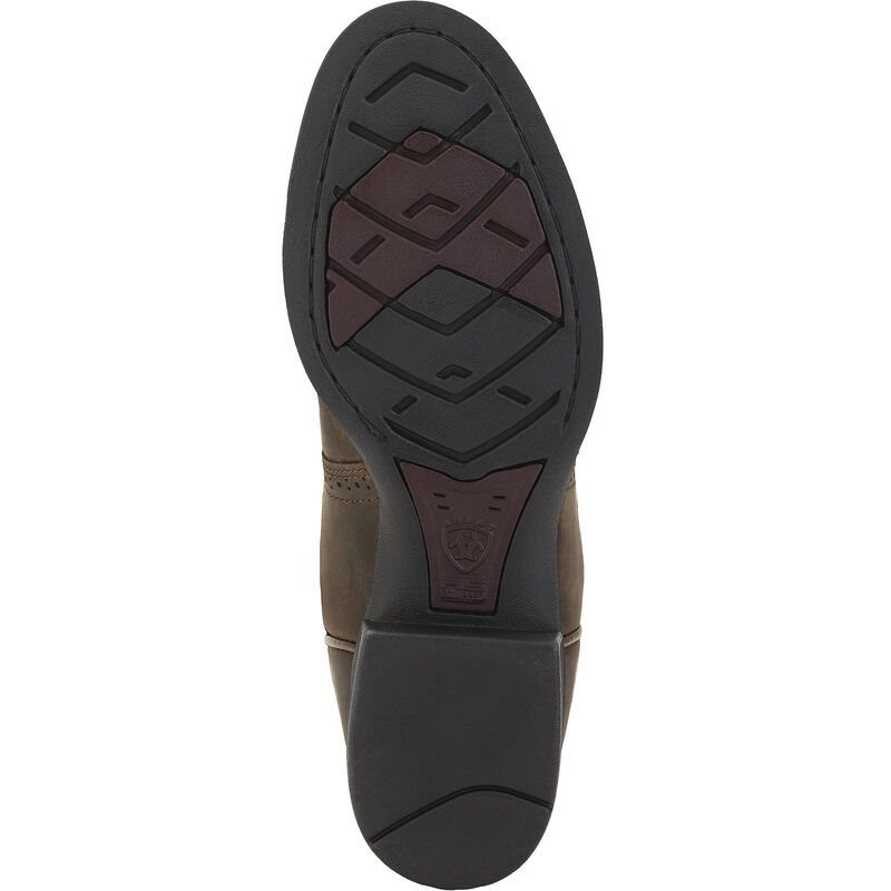 Ariat Heritage Stockman Ženske Čizme Za Kaubojku Tamno Smeđe | HR-924063