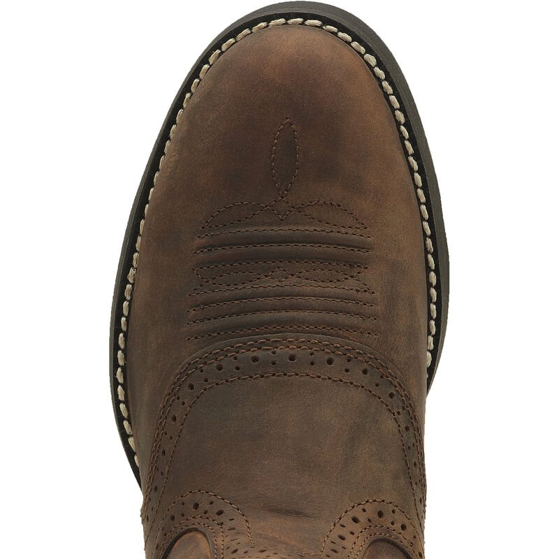 Ariat Heritage Stockman Ženske Čizme Za Kaubojku Tamno Smeđe | HR-924063