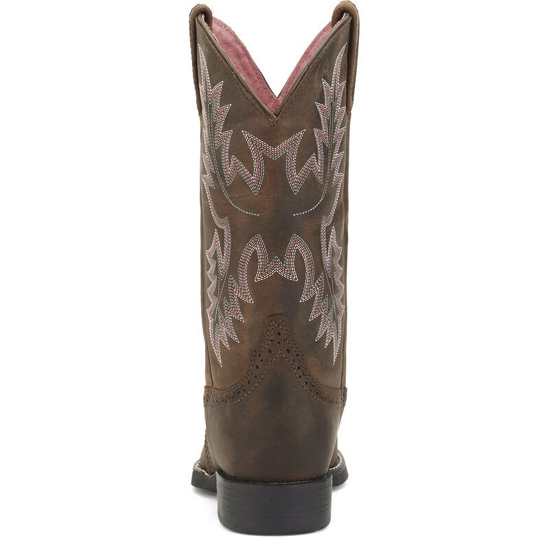 Ariat Heritage Stockman Ženske Čizme Za Kaubojku Tamno Smeđe | HR-924063