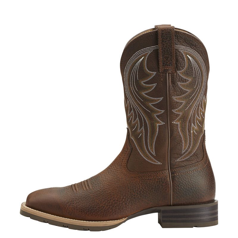 Ariat Hibrid Rancher Muške Kaubojske Čizme Tamno Smeđe | HR-313612