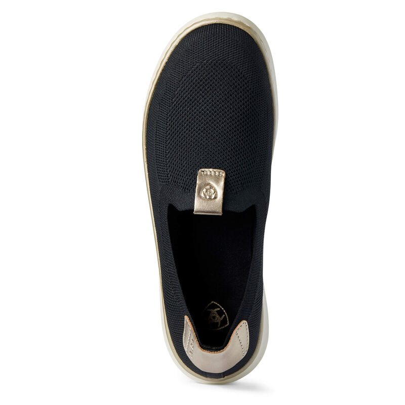 Ariat Knit Ryder Ženske Slip On Crne | HR-559138