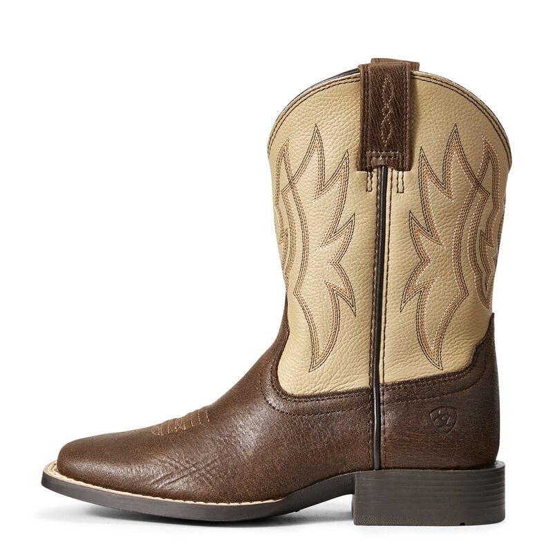 Ariat Pace Setter Dječje Kaubojske Čizme Smeđe Bež | HR-396054