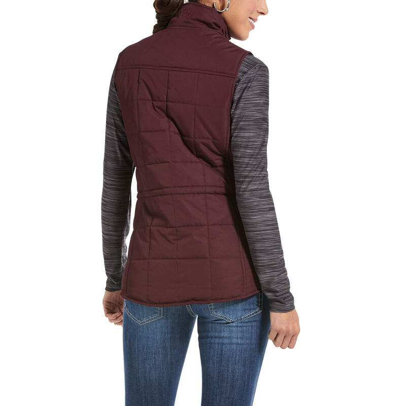Ariat REAL Crius Vest Ženske Prsluk Bordo | HR-423783