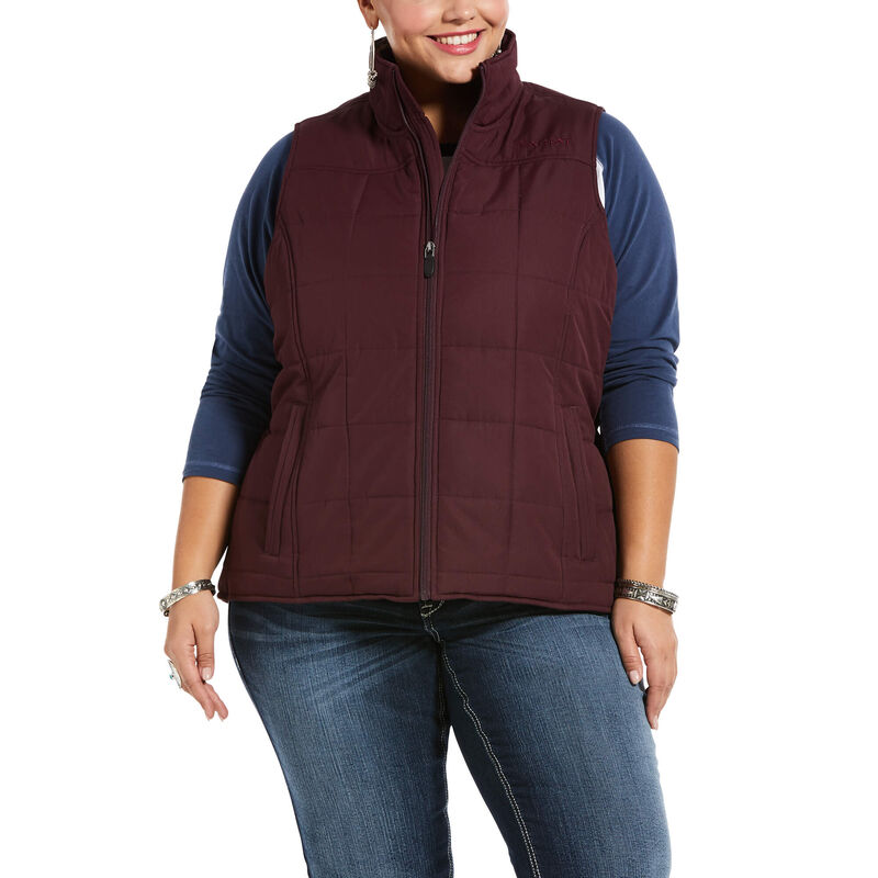 Ariat REAL Crius Vest Ženske Prsluk Bordo | HR-423783