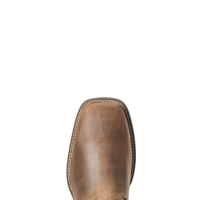 Ariat Ranch Work Muške Kaubojske Čizme Smeđe | HR-890409