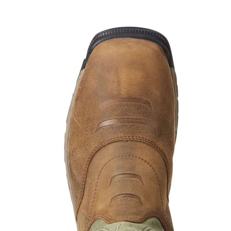 Ariat Rebar Flex Western Waterproof Composite Toe Muške Radne Čizme Smeđe | HR-233417