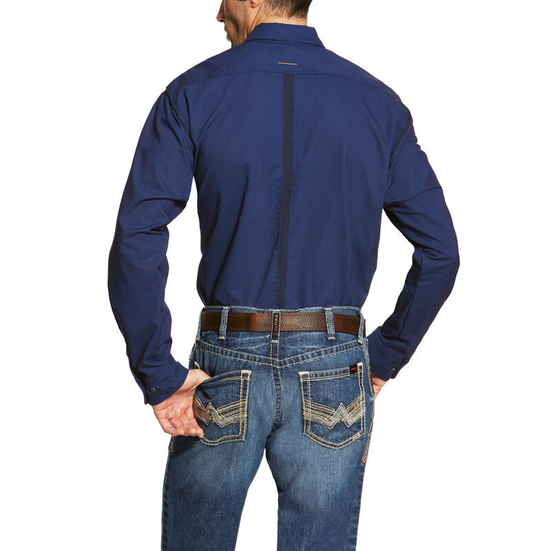 Ariat Rebar Workman Shirts Muške Radna Majica Tamnoplave | HR-492417
