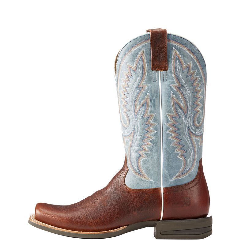Ariat Relentless Advantage Muške Kaubojske Čizme Smeđe Srebrne | HR-537557