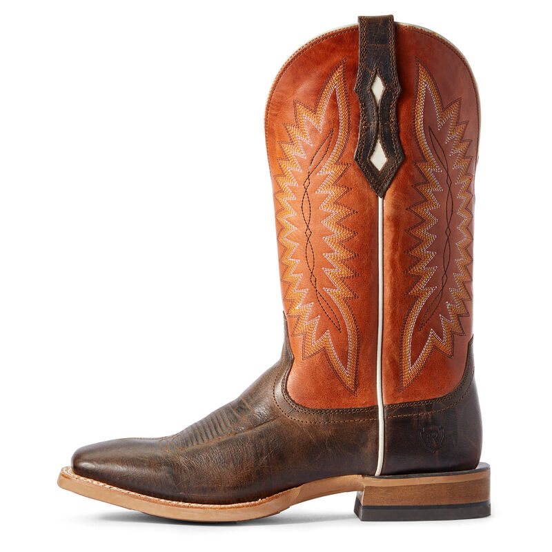 Ariat Relentless Record Setter Muške Kaubojske Čizme Smeđe | HR-454078