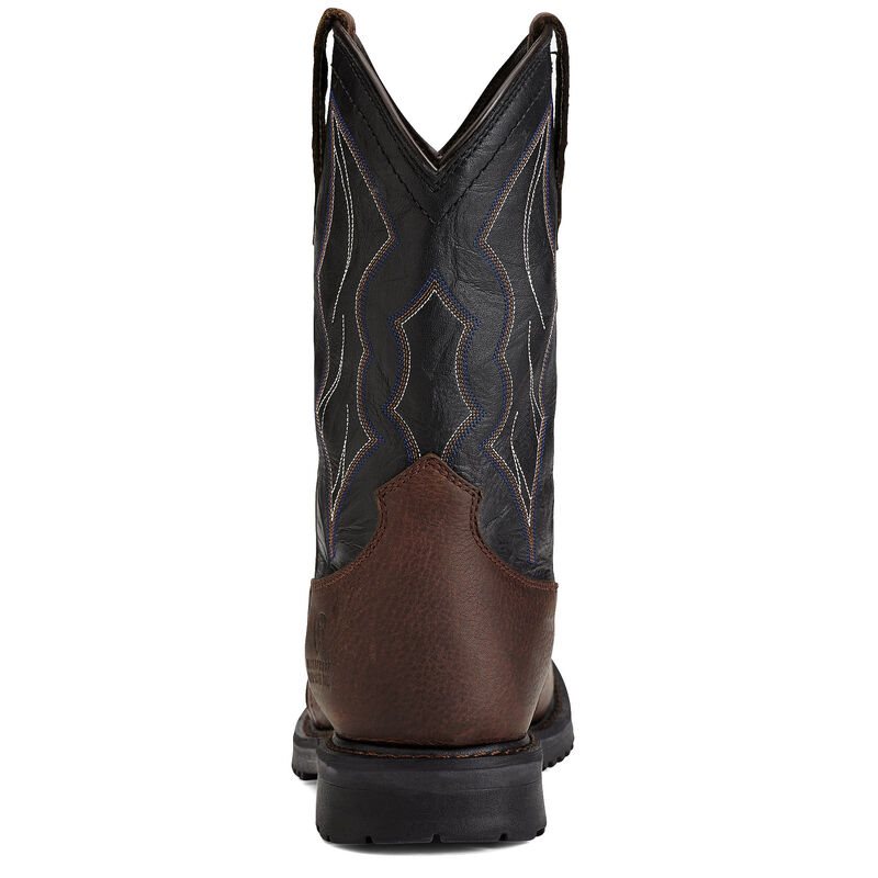 Ariat RigTek Wide Square Toe Waterproof Composite Toe Muške Radne Čizme Smeđe | HR-865385