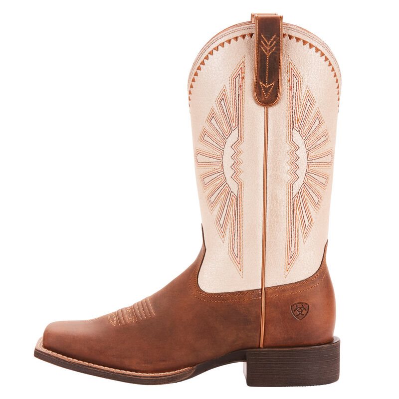 Ariat Round Up Rio Ženske Čizme Za Kaubojku Smeđe | HR-348142